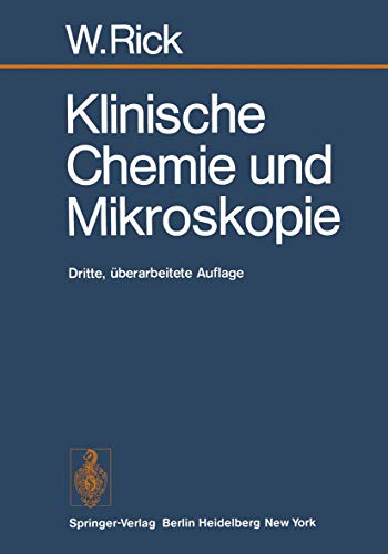 Beispielbild fr Klinische Chemie und Mikroskopie: Eine Einfhrung zum Verkauf von Armoni Mediathek