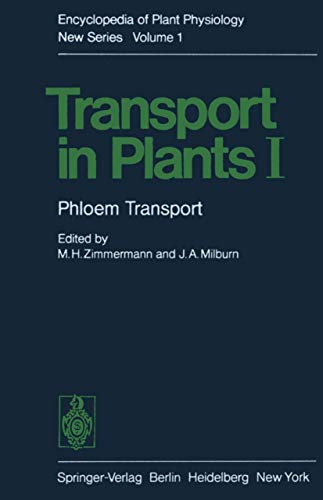 Transport in Plants I - Zimmermann,M.H.+J.A.Milburn