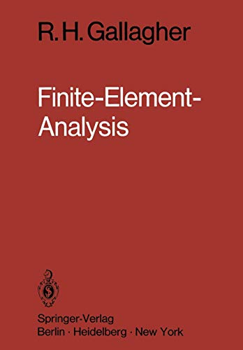 9783540077404: Finite-Element-Analysis: Grundlagen (German Edition)