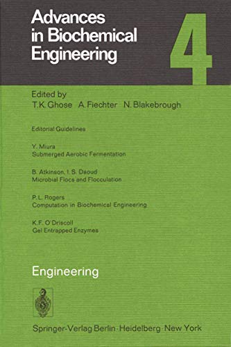 Beispielbild fr Engineering. Advances in Biochemical Engineering Biotechnology, Volume 4 zum Verkauf von Zubal-Books, Since 1961