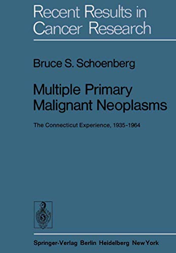 Multiple primary malignant neoplasms : the Connecticut experience, 1935 - 1964 ;