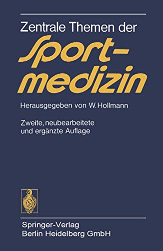 9783540082354: Zentrale Themen der Sportmedizin (German Edition)