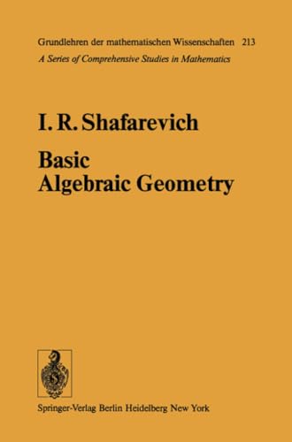 9783540082644: Basic Algebraic Geometry (Springer Study Edition)