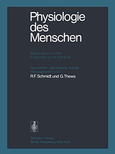 Beispielbild fr Physiologie des Menschen zum Verkauf von medimops