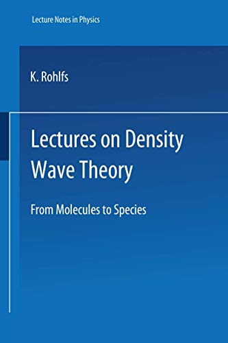 Immagine dell'editore per Lectures on Density Wave Theory (Lecture Notes in Physics (69), Band 69) venduto da Buchpark