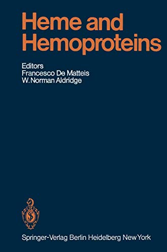 Stock image for Heme and Hemoproteins (Handbook of Experimental Pharmacology) for sale by Phatpocket Limited