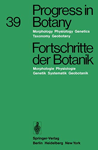 Imagen de archivo de Progress in Botany / Fortschritte der Botanik: Morphology Physiology Genetics Taxonomy Geobotany / Morphologie Physiologie Genetik Systematik Geobotanik (English and German Edition) Ellenberg, Heinz; Esser, Karl; Merxmller, Hermann; Schnepf, Eberhard and Ziegler, Hubert a la venta por CONTINENTAL MEDIA & BEYOND