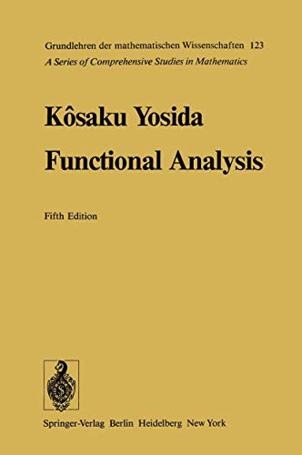 Imagen de archivo de Functional Analysis (Grundlehren Der Mathematischen Wissenschaften) a la venta por Betterbks/ COSMOPOLITAN BOOK SHOP