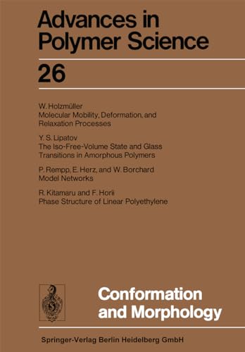 Stock image for Conformation and Morphology (Advances in Polymer Science, No. 26) for sale by Zubal-Books, Since 1961