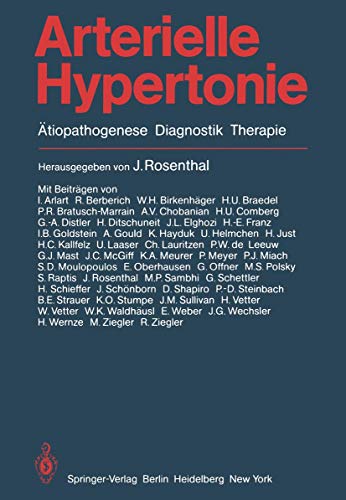 Stock image for Arterielle Hypertonie tiopathogenese Diagnostik Therapie for sale by Martin Preu / Akademische Buchhandlung Woetzel