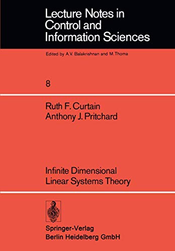 Stock image for Infinite Dimensional Linear Systems Theory (Lecture Notes in Control and Information Sciences, 8) for sale by Lucky's Textbooks