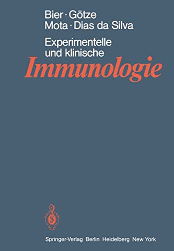 Stock image for Experimentelle Und Klinische Immunologie for sale by Revaluation Books
