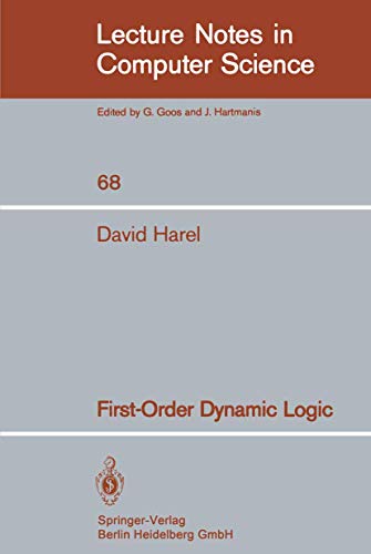 First-Order Dynamic Logic (Lecture Notes in Computer Science)