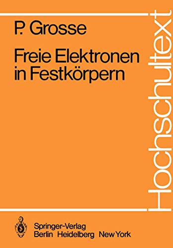 Stock image for Freie Elektronen in Festkorpern for sale by Chiron Media