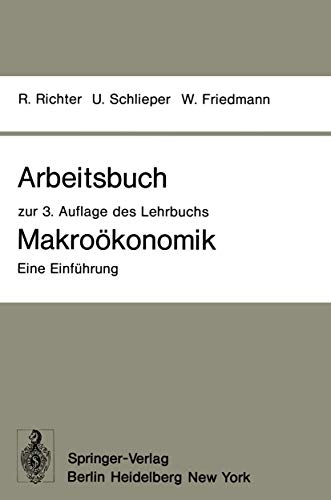 9783540092988: Arbeitsbuch Zur 3. Auflage Des Lehrbuchs Makrookonomik Eine Einfuhrung