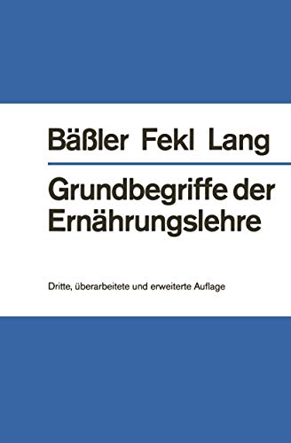 9783540093886: Grundbegriffe der Ernhrungslehre (Heidelberger Taschenbcher) (German Edition)