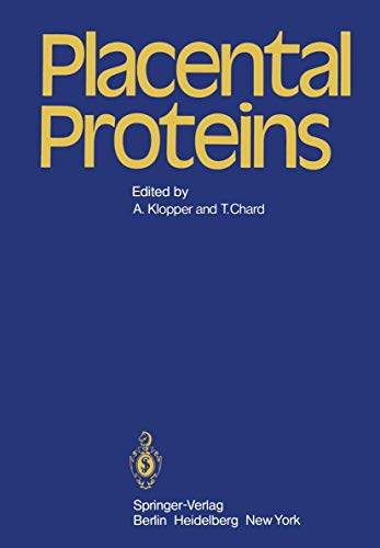 9783540094067: Placental Proteins