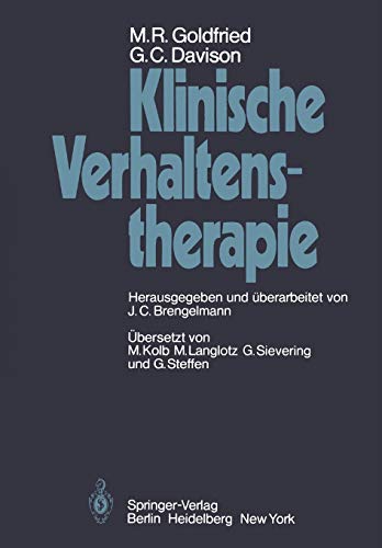 Stock image for Klinische Verhaltenstherapie. for sale by Mller & Grff e.K.
