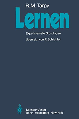 Stock image for Lernen. Experimentelle Grundlagen for sale by medimops