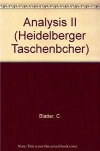 Stock image for Analysis II. (7078 013). (Heidelberger Taschenbcher) for sale by medimops
