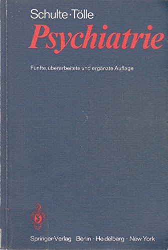 Beispielbild fr Psychiatrie zum Verkauf von Antiquariat Armebooks