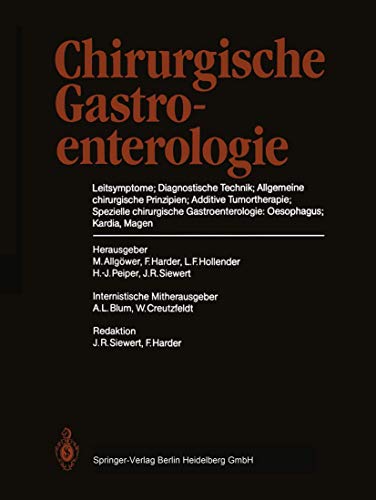 Beispielbild fr chirurgische gastroenterologie. band 1 und band 2 zum Verkauf von alt-saarbrcker antiquariat g.w.melling