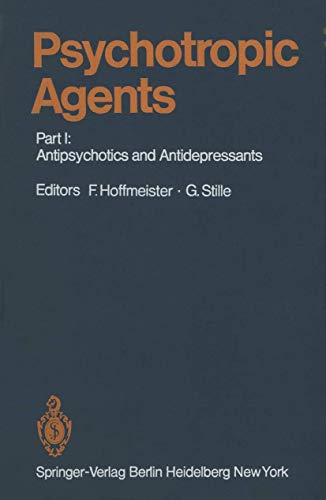 Imagen de archivo de Psychotropic agents Pt. 1: Antipsychotics and antidepressants. Handbook of experimental pharmacology 55,1. a la venta por Wissenschaftliches Antiquariat Kln Dr. Sebastian Peters UG