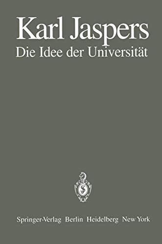 Die Idee der Universität von Karl Jaspers - Jaspers, Karl