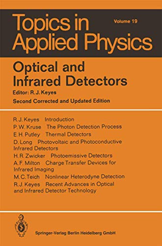 Imagen de archivo de Optical and Infrared Detectors a la venta por Ammareal