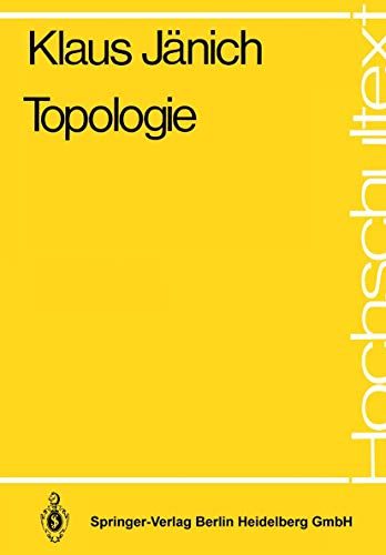 9783540101833: Topologie (Hochschultext) (German Edition)