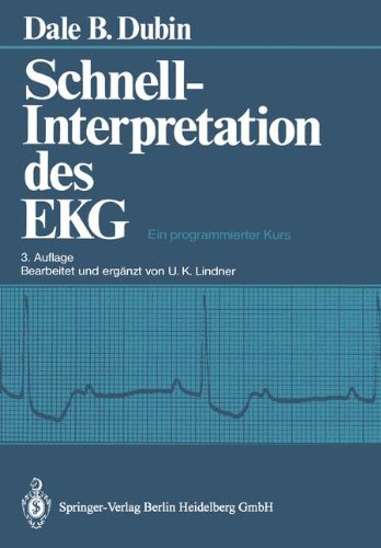 9783540102014: Schnell-Interpretation des EKG: Ein programmierter Kurs