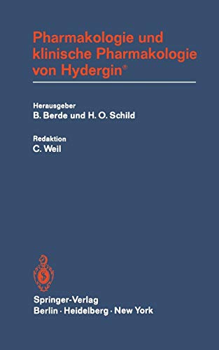 Stock image for Pharmakologie und Klinische Pharmakologie von Hydergin for sale by Martin Preu / Akademische Buchhandlung Woetzel