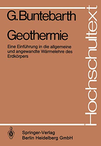 Stock image for Geothermie for sale by Blackwell's