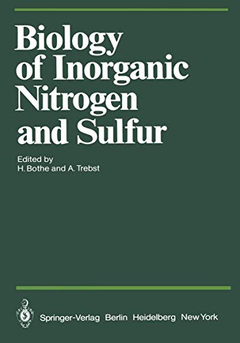 Beispielbild fr Biology of Inorganic Nitrogen and Sulfur (Proceedings in Life Sciences) zum Verkauf von dsmbooks