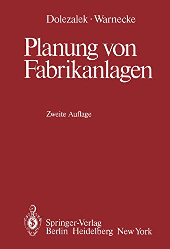 9783540105800: Planung von Fabrikanlagen (German Edition)