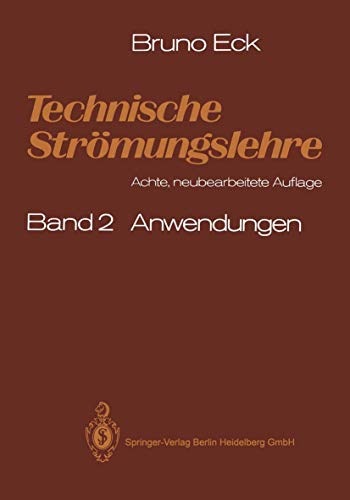 Beispielbild fr Technische Strmungslehre: Band 2: Anwendungen zum Verkauf von medimops