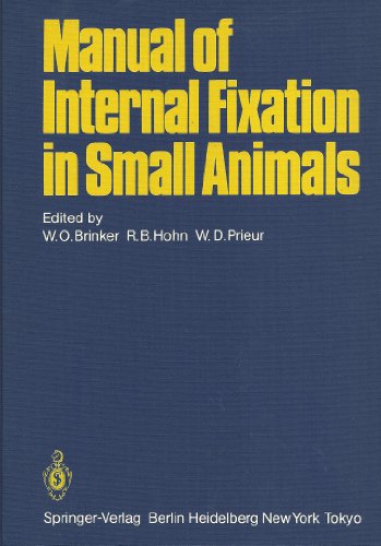 9783540106296: Manual of Internal Fixation in Small Animals