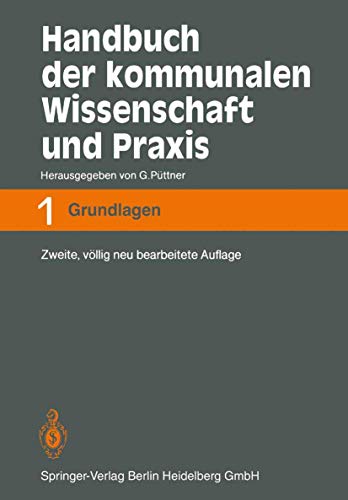 Handbuch der kommunalen Wissenschaft und Praxis.