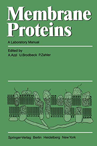Imagen de archivo de Membrane Proteins : A Laboratory Manual a la venta por Better World Books: West