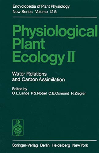 Imagen de archivo de Encyclopedia of Plant Physiology. Volume 12C. Physiological Plant Ecology III. Responses to the Chemical and Biological Environments a la venta por Bernhard Kiewel Rare Books