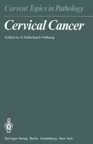 Imagen de archivo de Cervical Cancer (Current Topics in Pathology 70) a la venta por Zubal-Books, Since 1961