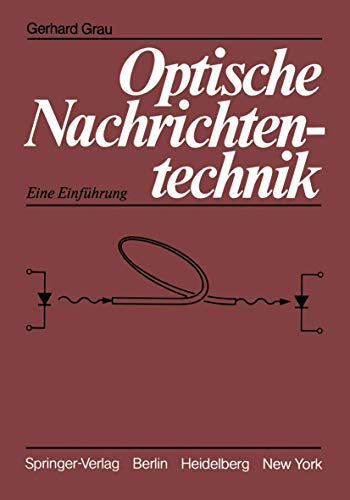 9783540109471: Optische Nachrichtentechnik: Eine Einfhrung (German Edition)