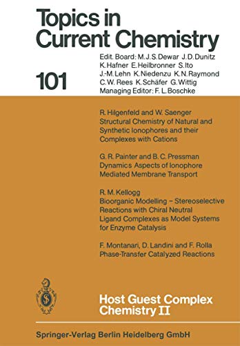 Imagen de archivo de Host Guest Complex Chemistry II (Topics in Current Chemistry 101) a la venta por Zubal-Books, Since 1961