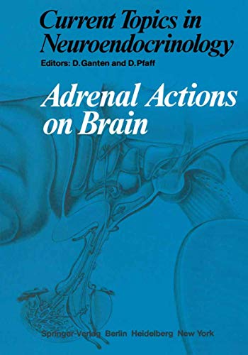 Stock image for Adrenal Actions on Brain. for sale by Research Ink