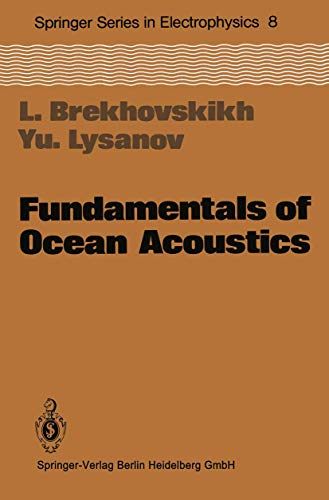 Imagen de archivo de Fundamentals of Ocean Acoustics a la venta por Anybook.com