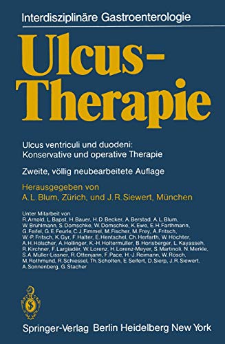 Beispielbild fr Ulcus-Therapie: Ulcus ventriculi und duodeni: Konservative und operative Therapie (Interdisziplinre Gastroenterologie) zum Verkauf von medimops