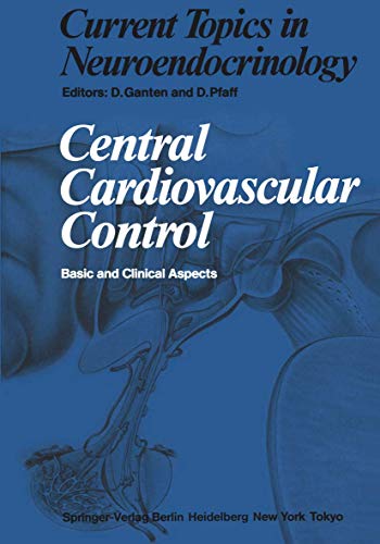 9783540113508: Central Cardiovascular Control: Basic and Clinical Aspects