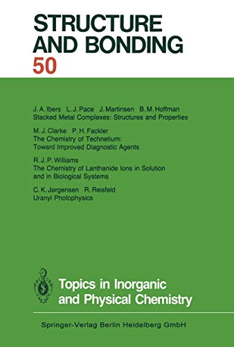 Imagen de archivo de Topics in Inorganic and Physical Chemistry (Structure and Bonding 50) a la venta por Zubal-Books, Since 1961