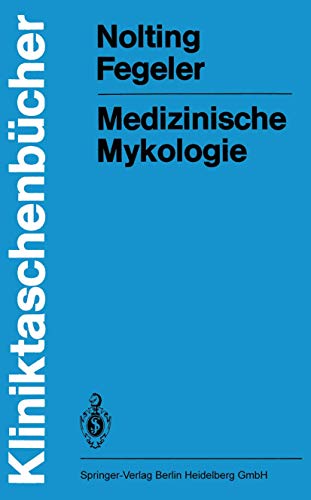 Imagen de archivo de Medizinische Mykologie. a la venta por BBB-Internetbuchantiquariat