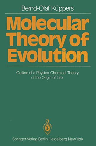 9783540120803: Molecular Theory of Evolution